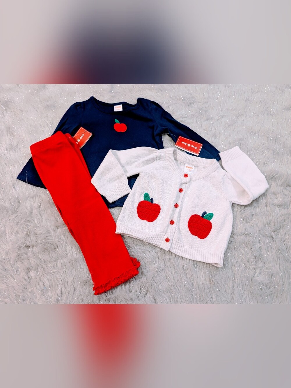 Gymboree Candy Apple Bundle Size 12-18 Months